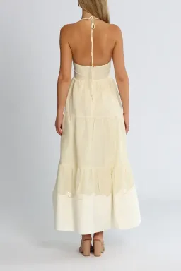 Alice McCall Marie Midi Dress in White Size 10 for rent on The Volte - image 3