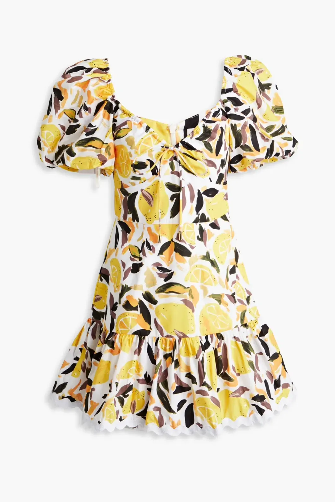 Rebecca Vallance Amarilla Mini Dress Print Size 10 for rent on The Volte - main image