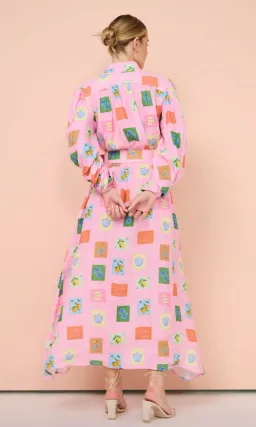 Palm Noosa Noddy Dress Pink Emblem Size 10 for rent on The Volte - image 3