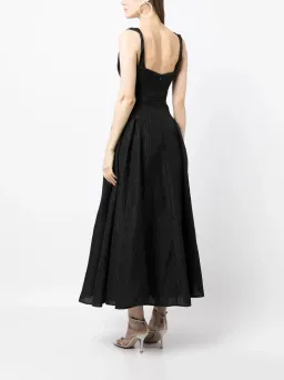 Rachel Gilbert Sophy Strap Dress in Black Size 5 / AU 16 for rent on The Volte - image 2