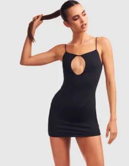 Nakedvice The Yves Mini Dress in Black Size XS / AU 6 for rent on The Volte - image 2