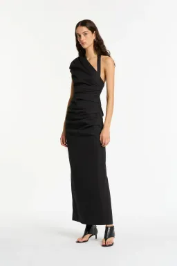 Sir The Label Giacomo Gathered Gown in Black Size 0 / AU 6 for rent on The Volte - image 5
