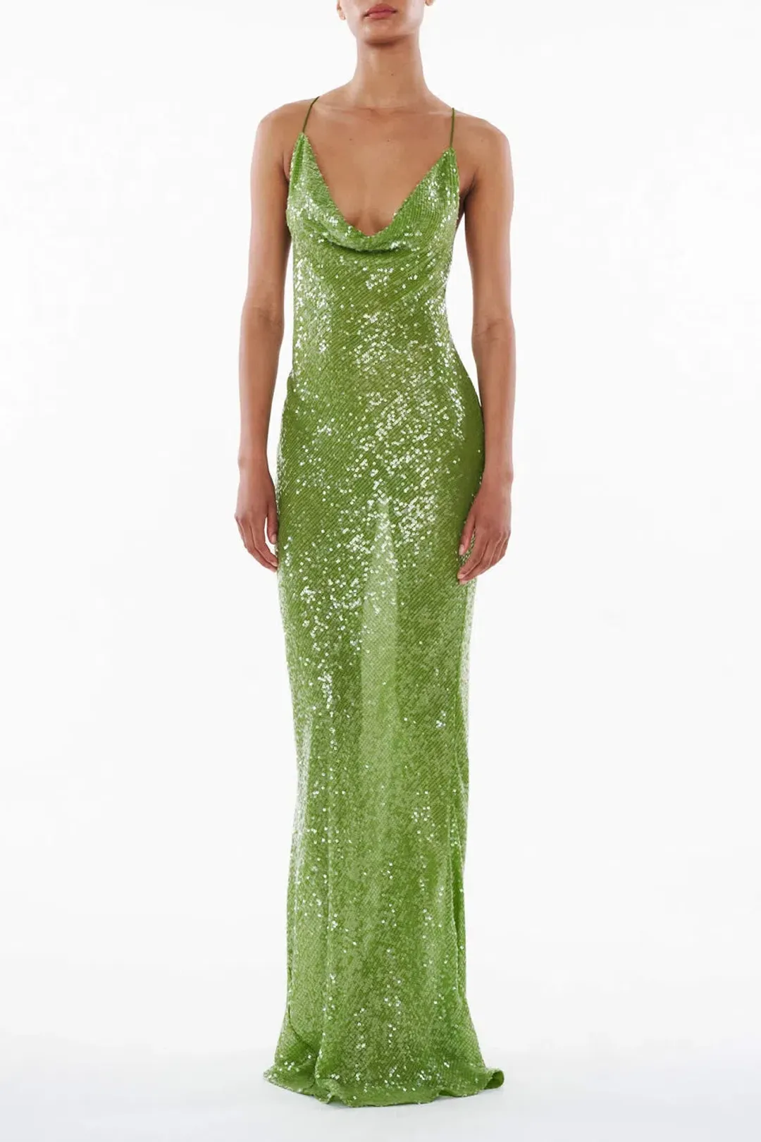 Rat and Boa Gaia Dress Green Size XS/Au 6 for rent on The Volte - main image