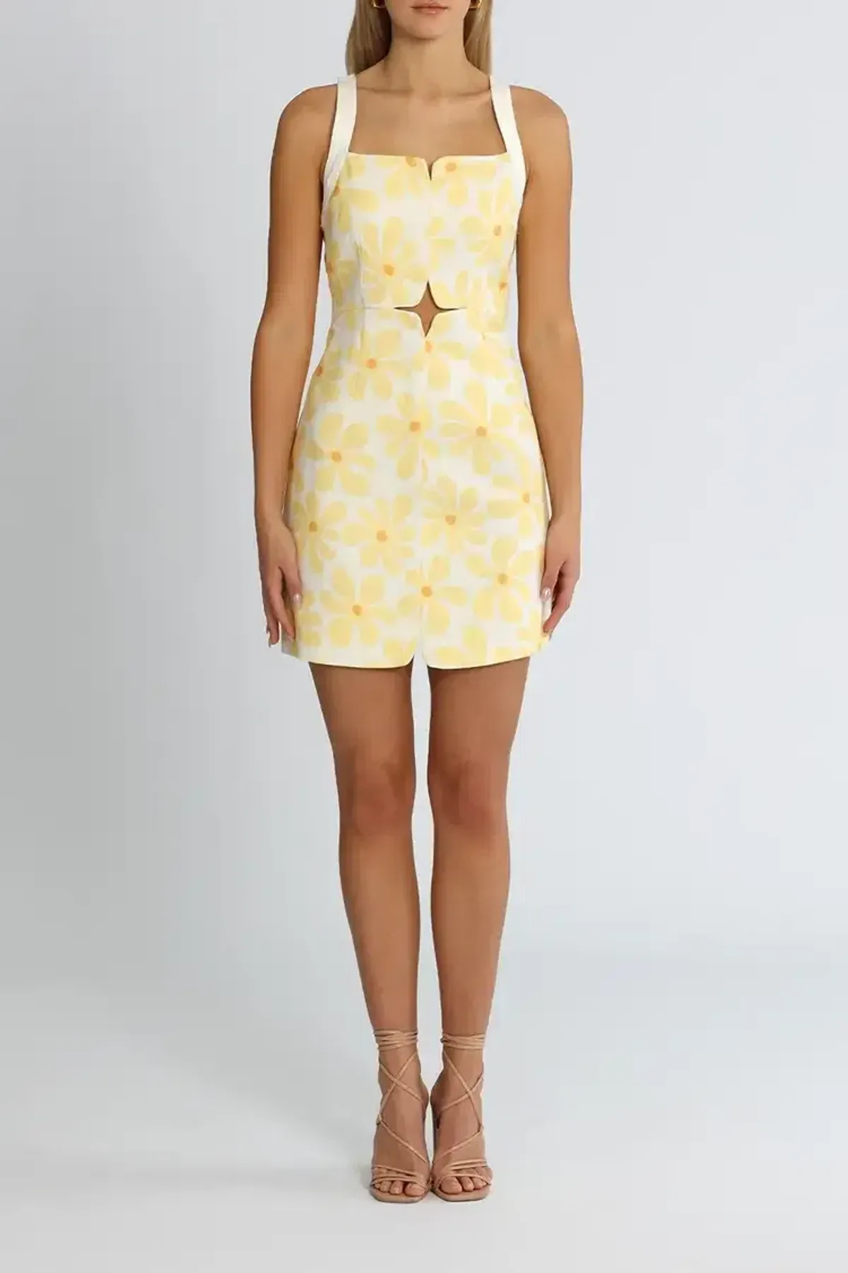 By Johnny Callie Mini Sun Dress Floral Size 10 for rent on The Volte - main image