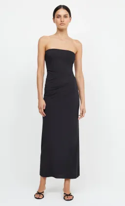 Bec & Bridge Myla Strapless Dress Black Size 8 for rent on The Volte - image 1
