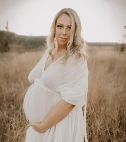 Chic Le Frique Ophelia Maxi Dress Bone One Size for rent on The Volte - image 4