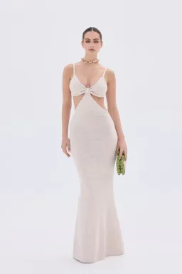 Cult Gaia Serita Dress Off White Size AU 8 for rent on The Volte - image 1