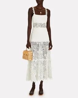 Alexis Lucila Dress White Size 8  for rent on The Volte - image 1