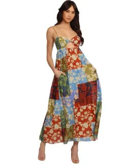 Bec & Bridge Woodstock Maxi Dress Multi Print Size 6 for rent on The Volte - image 1