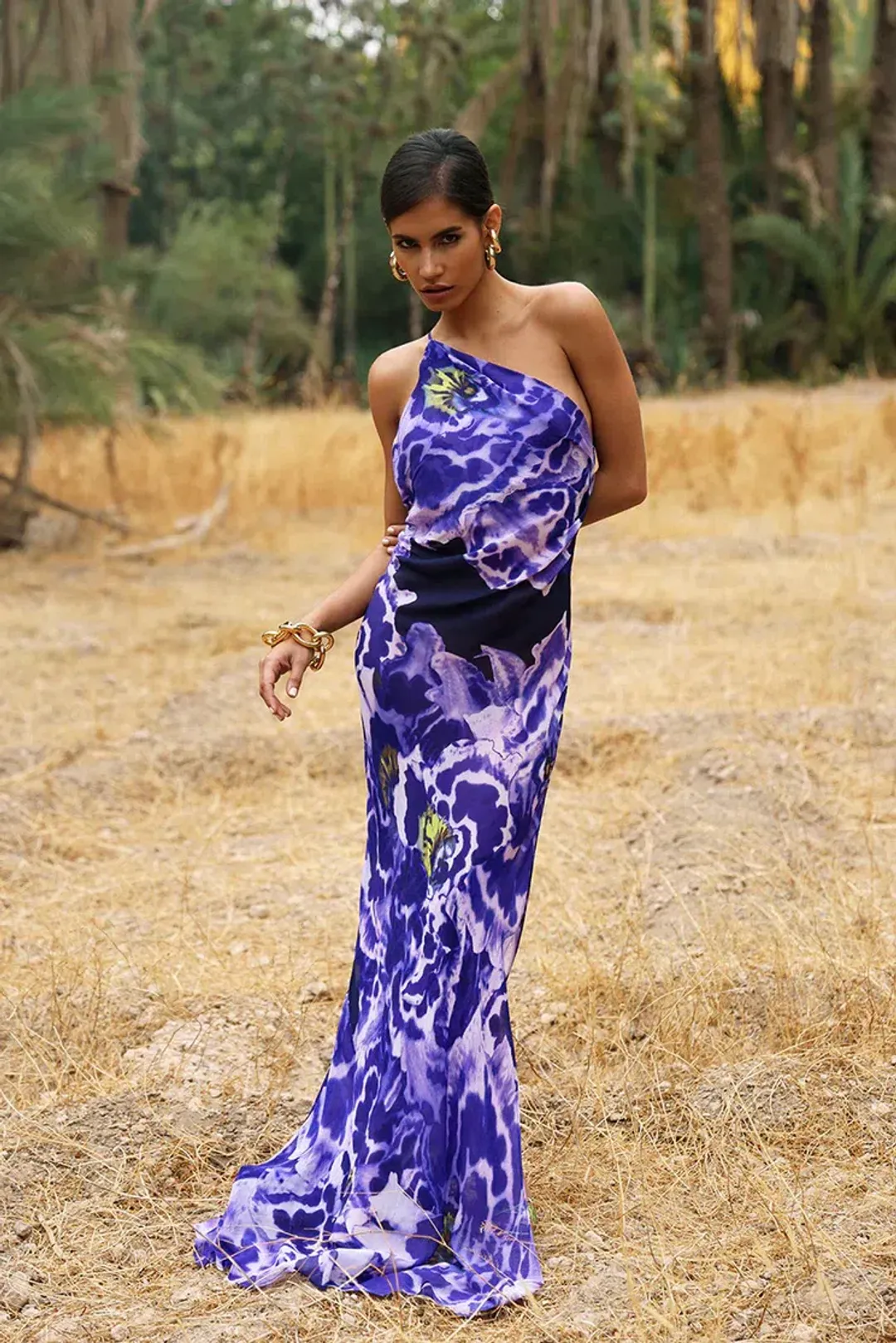 Rat & Boa Simonetta Maxi Dress Purple Size M / 10 AU for rent on The Volte - main image