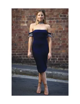 Eliya The Label Amrah Dress Blue Size S / AU 8 for rent on The Volte - image 1