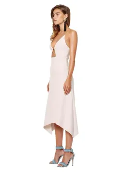 Bec & Bridge Lady Allure Cut Out Midi Dress in Bone Size 8 for rent on The Volte - image 2