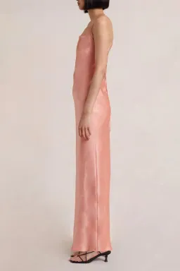 Bec & Bridge Dreamer Tie Maxi Dress Coral Size AU 6 for rent on The Volte - image 2