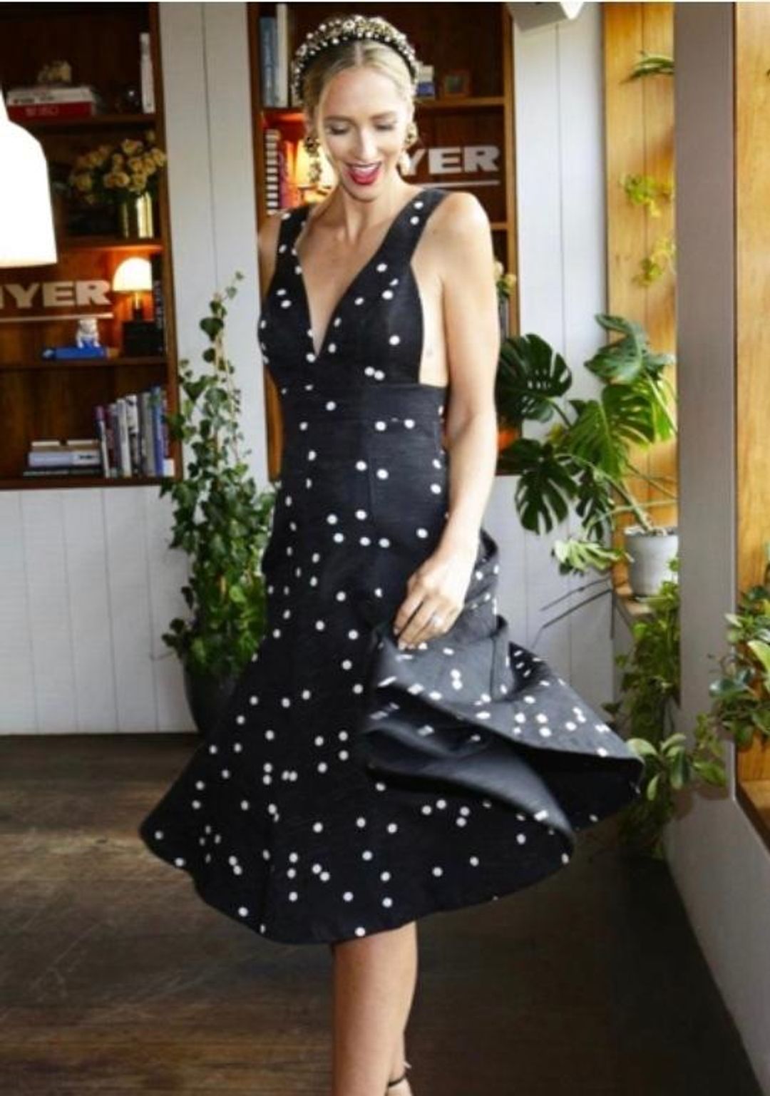 By Johnny Confetti V Shape Ball Dress Size 10 for rent on The Volte - main image