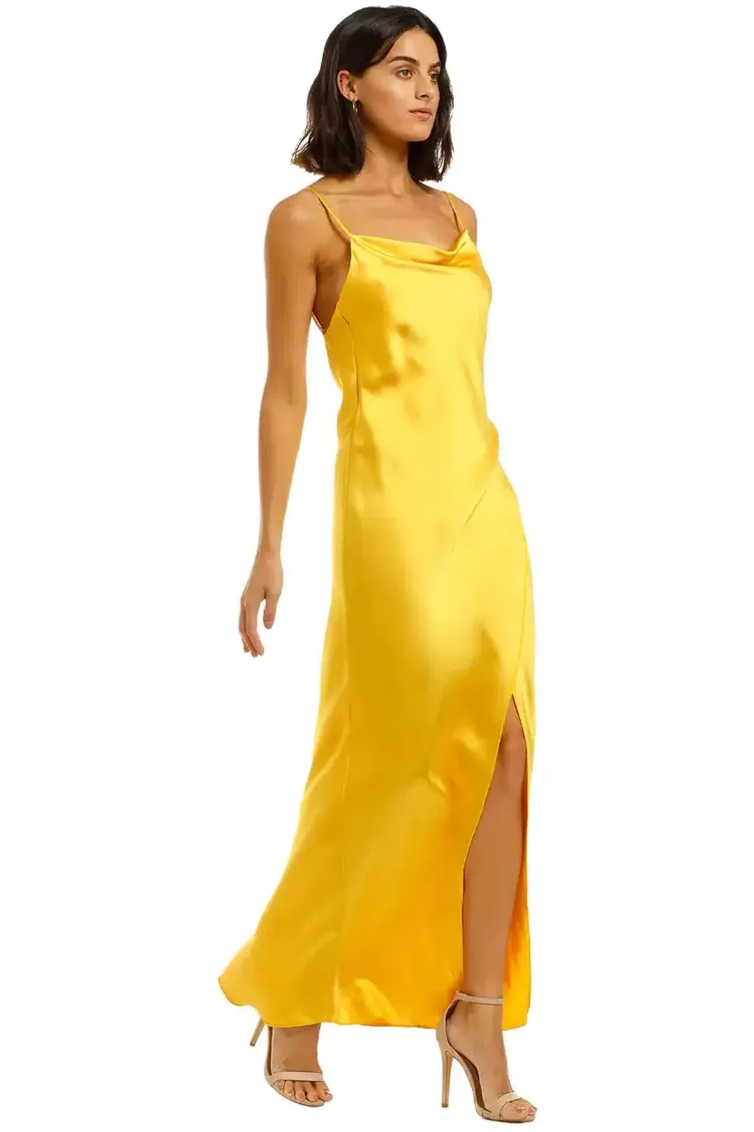 Camilla and Marc Aubrey Slip Dress in Sunburst Yellow Size 12 for rent on The Volte - main image