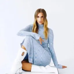 Atoir The Altair Midi Dress Celestial Illusion Size 10 for rent on The Volte - image 4