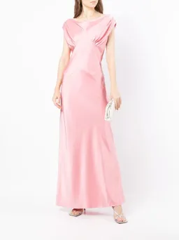 Paris Georgia Raina Dress Dusty Pink Size 10  for rent on The Volte - image 1