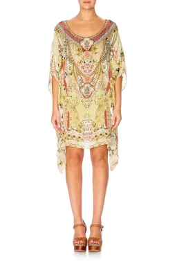 Camilla My Summer Love Short Round Neck Kaftan Print One Size   for rent on The Volte - image 2