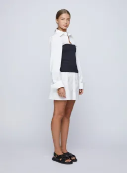 Anna Quan Claudia Dress in Swan White Black Size 8 for rent on The Volte - image 2