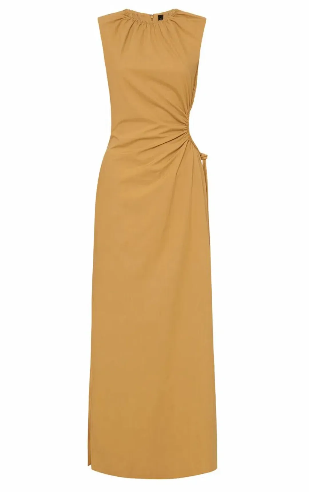 Sir the Label Dion Cut Out Maxi Dress Camel Size 6 for rent on The Volte - main image
