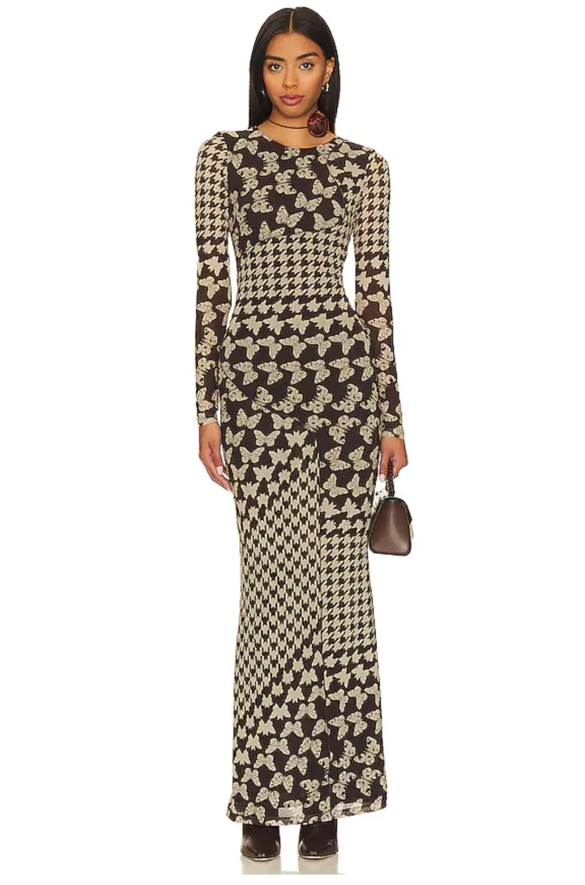 Camila Coelho Gilma Maxi Dress Print Size S / AU 8 for rent on The Volte - main image