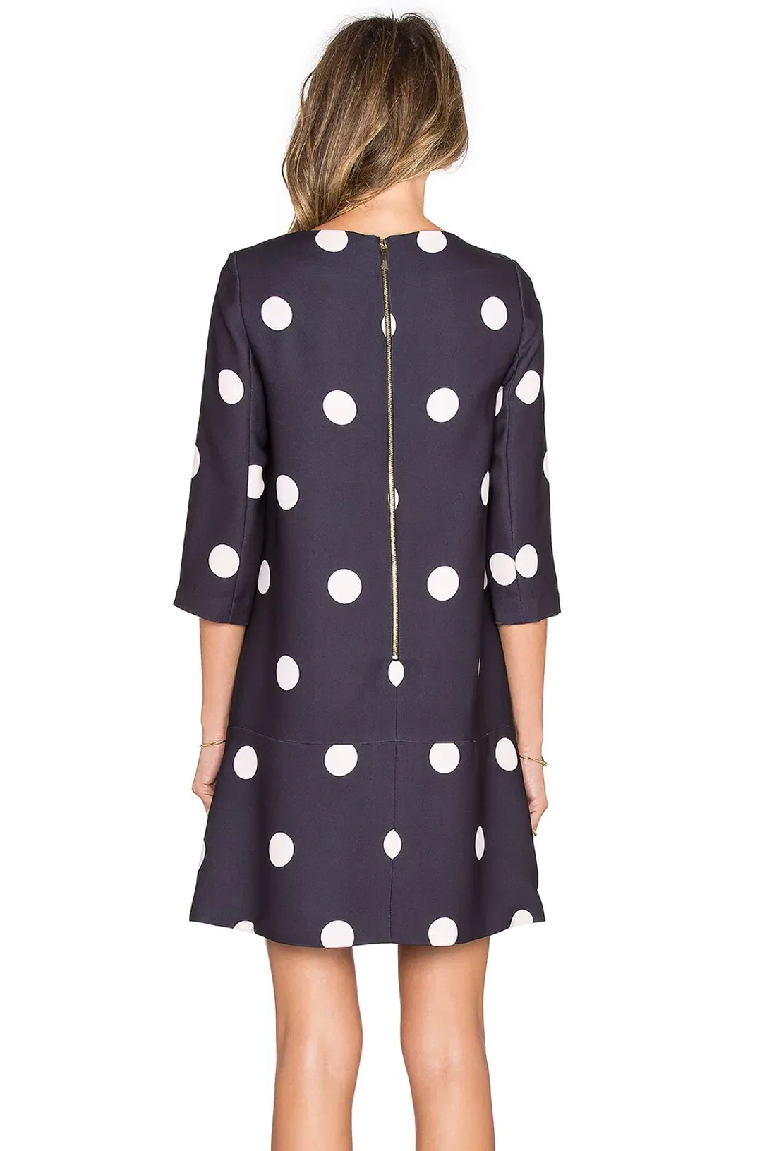 Kate Spade Polka Dot Flounce Dress Print Size 00 / AU 4 for rent on The Volte - main image