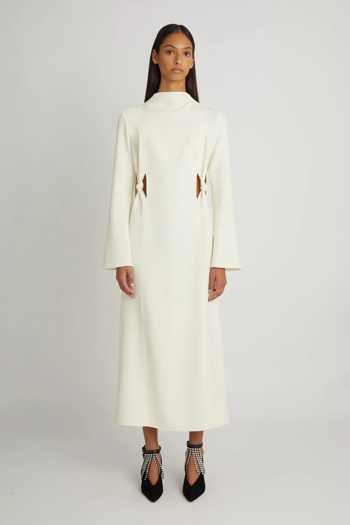 Camilla and Marc Knight Dress in White Size 12 for rent on The Volte - main image