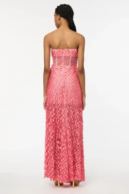 Manning Cartell Supreme Extreme Strapless Gown in Peony Size 8 for rent on The Volte - image 3