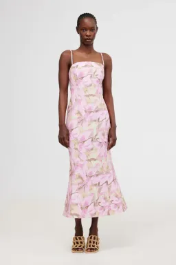 Significant Other Beatrice Midi Dress in Pink Lily Size 10 for rent on The Volte - image 1