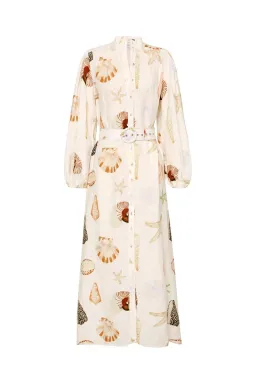 Palm Noosa Noddy Dress in Shells Size 12 for rent on The Volte - image 2