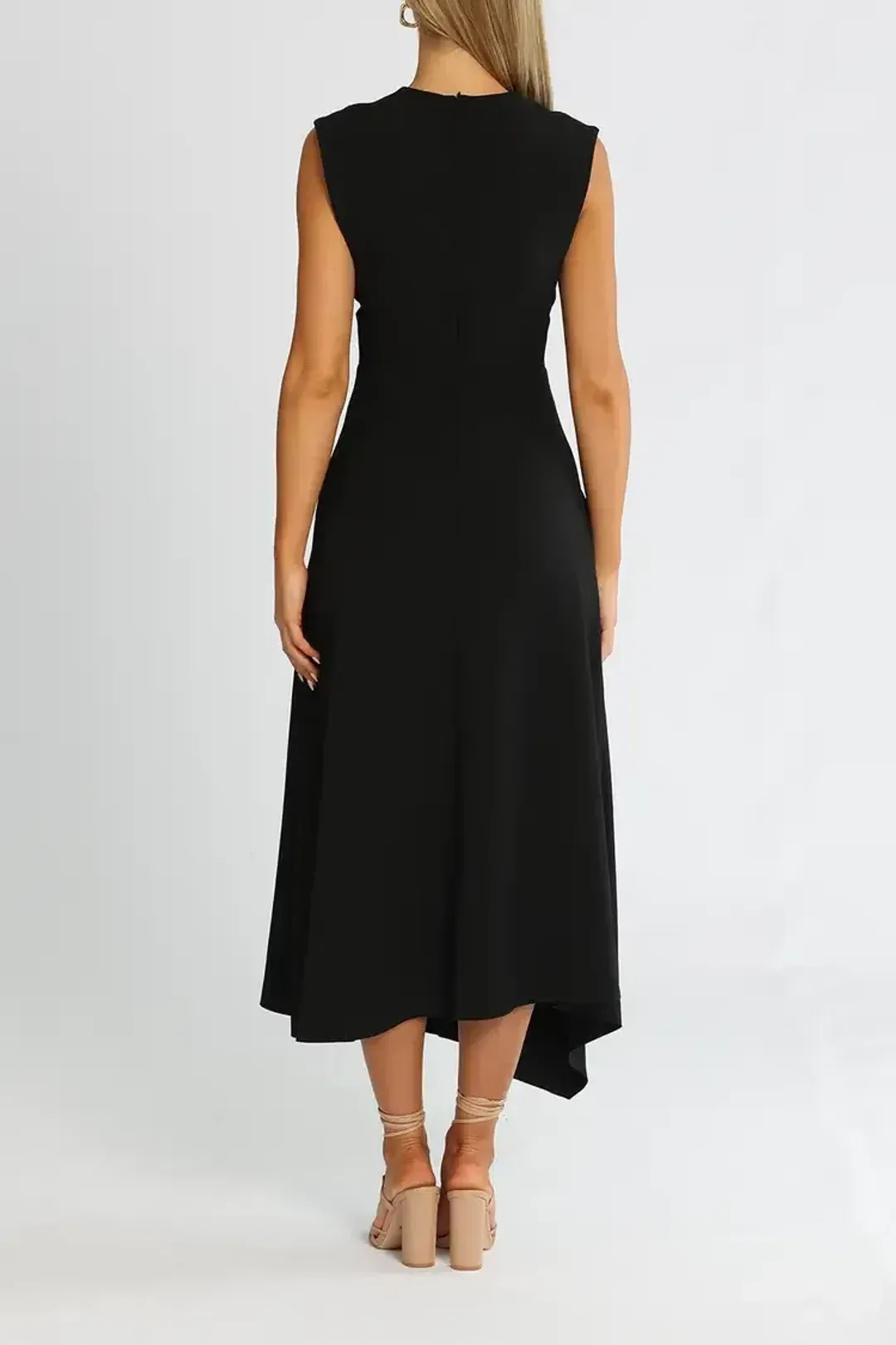Camilla and Marc Aberdeen Midi Dress in Black Size 6 for rent on The Volte - main image