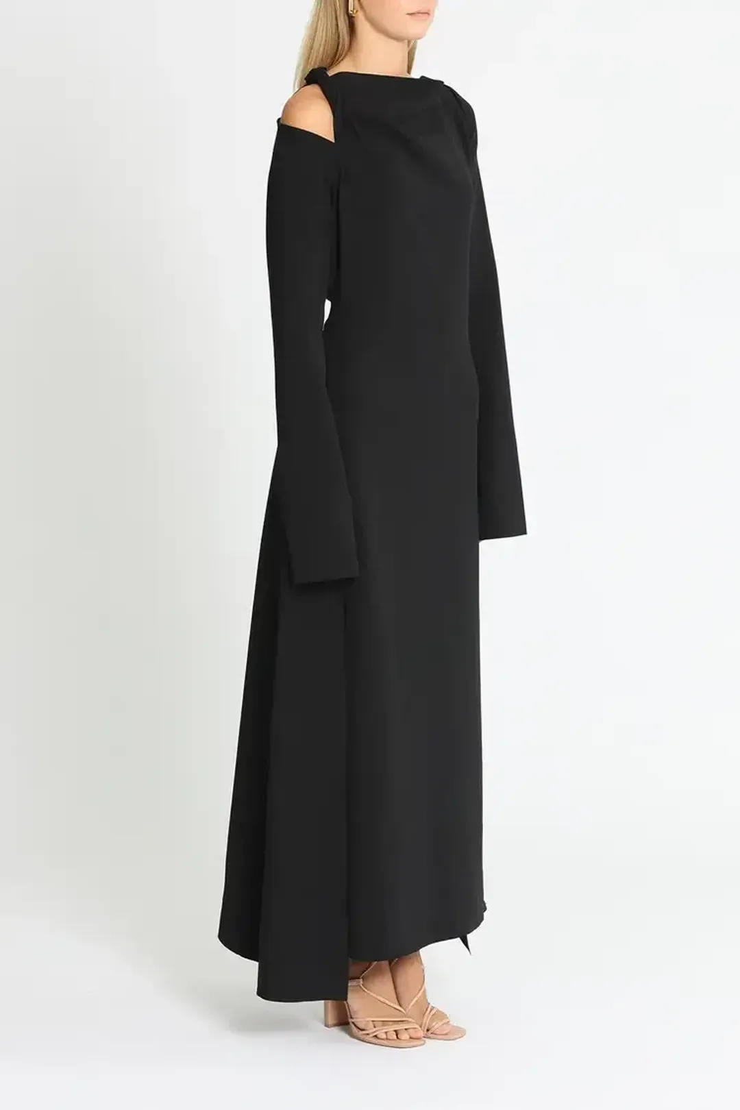 Camilla and Marc Grayson Midi Dress in Black Size 12 for rent on The Volte - main image