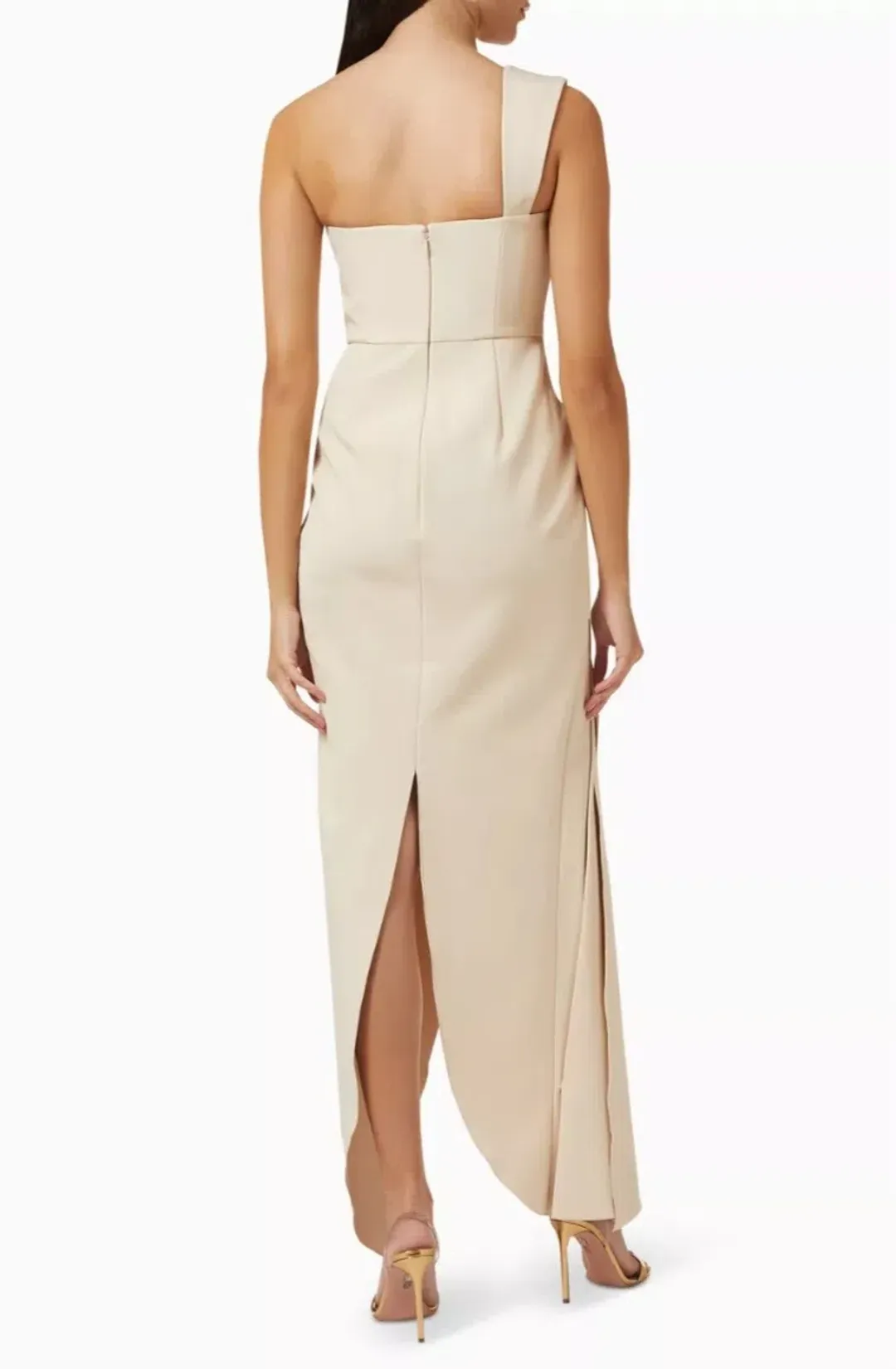 Rachel Gilbert Luna Gown Oat Size 2 /Au 10 for rent on The Volte - main image