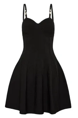 Aje Phaedra Ottoman Bustier Mini Dress Black Size L / AU 12 for rent on The Volte - image 6