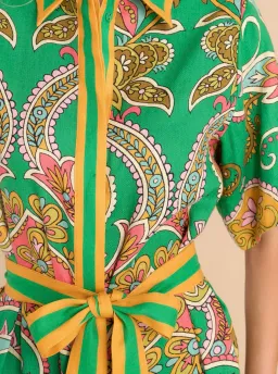 Alémais Marion Shirtdress Green Size 8 for rent on The Volte - image 5