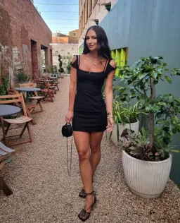 Jacquemus La Robe Kibo Dress Black Size 10 for rent on The Volte - image 1