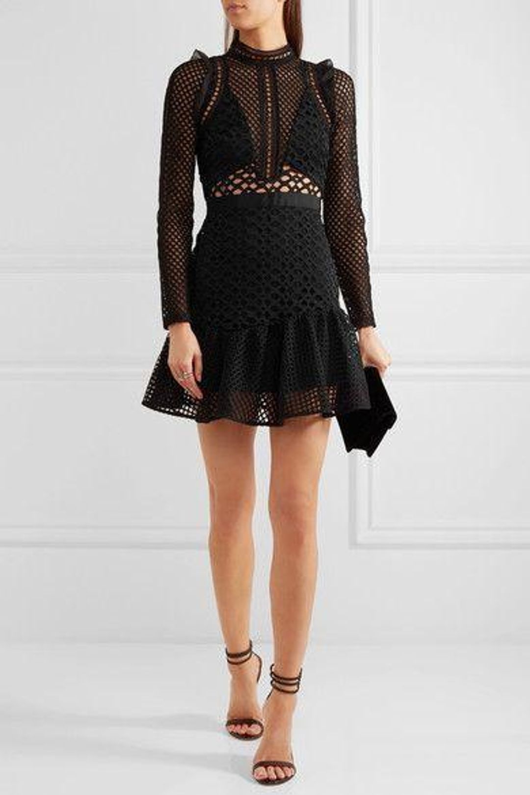 Self Portrait Hall Mini Dress  for rent on The Volte - main image