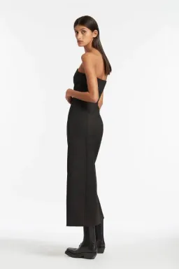 Sir the Label Marco Strapless Dress Black Size 3 / AU 12 for rent on The Volte - image 2