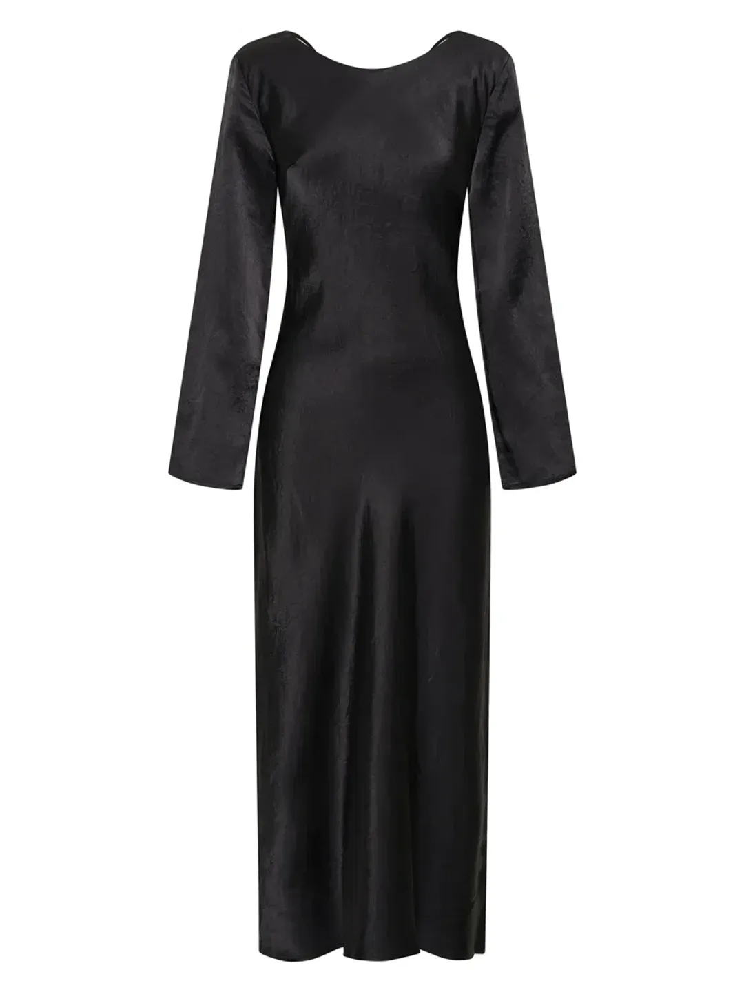 Third Form Crush Tie Back Maxi Dress Black Size 10 for rent on The Volte - main image