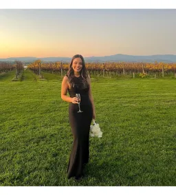 Bec & Bridge Naomi Split Maxi Dress Black Size AU 6 for rent on The Volte - image 2