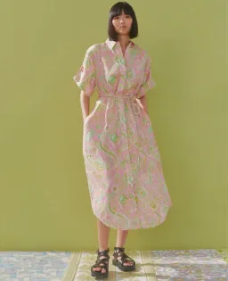 Alemais Marta Shirtdress Print Size AU 14 for rent on The Volte - image 4