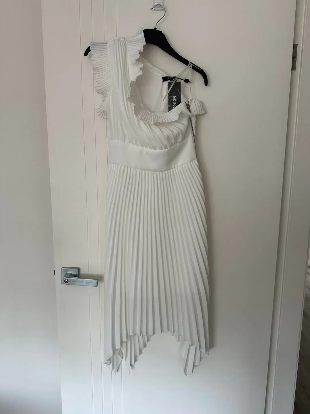  Mossman The Lady Like Midi Dress White Size 6 for rent on The Volte - main image