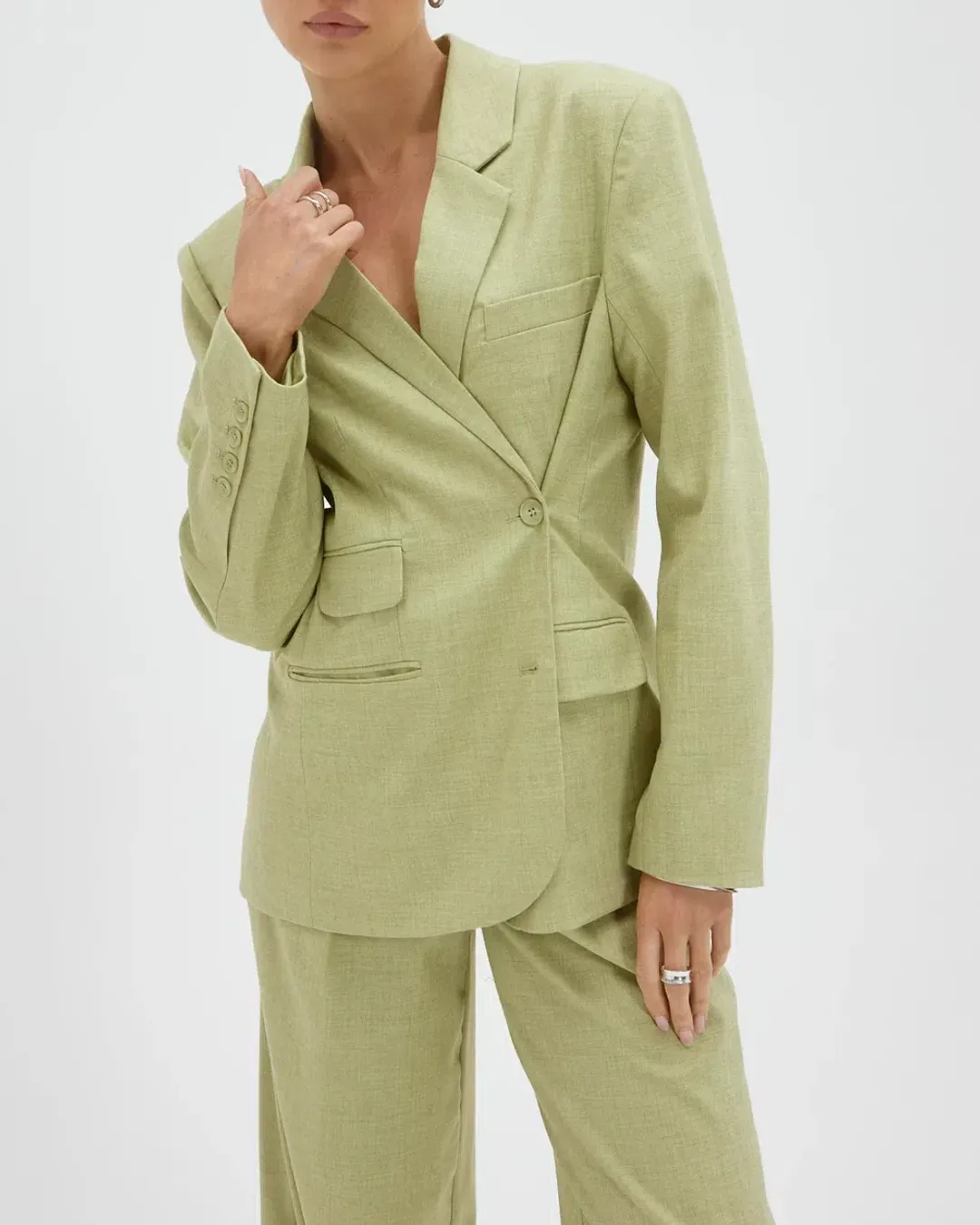 Sovere Origin Blazer Lime Matcha Green Size XS / AU 6 for rent on The Volte - main image