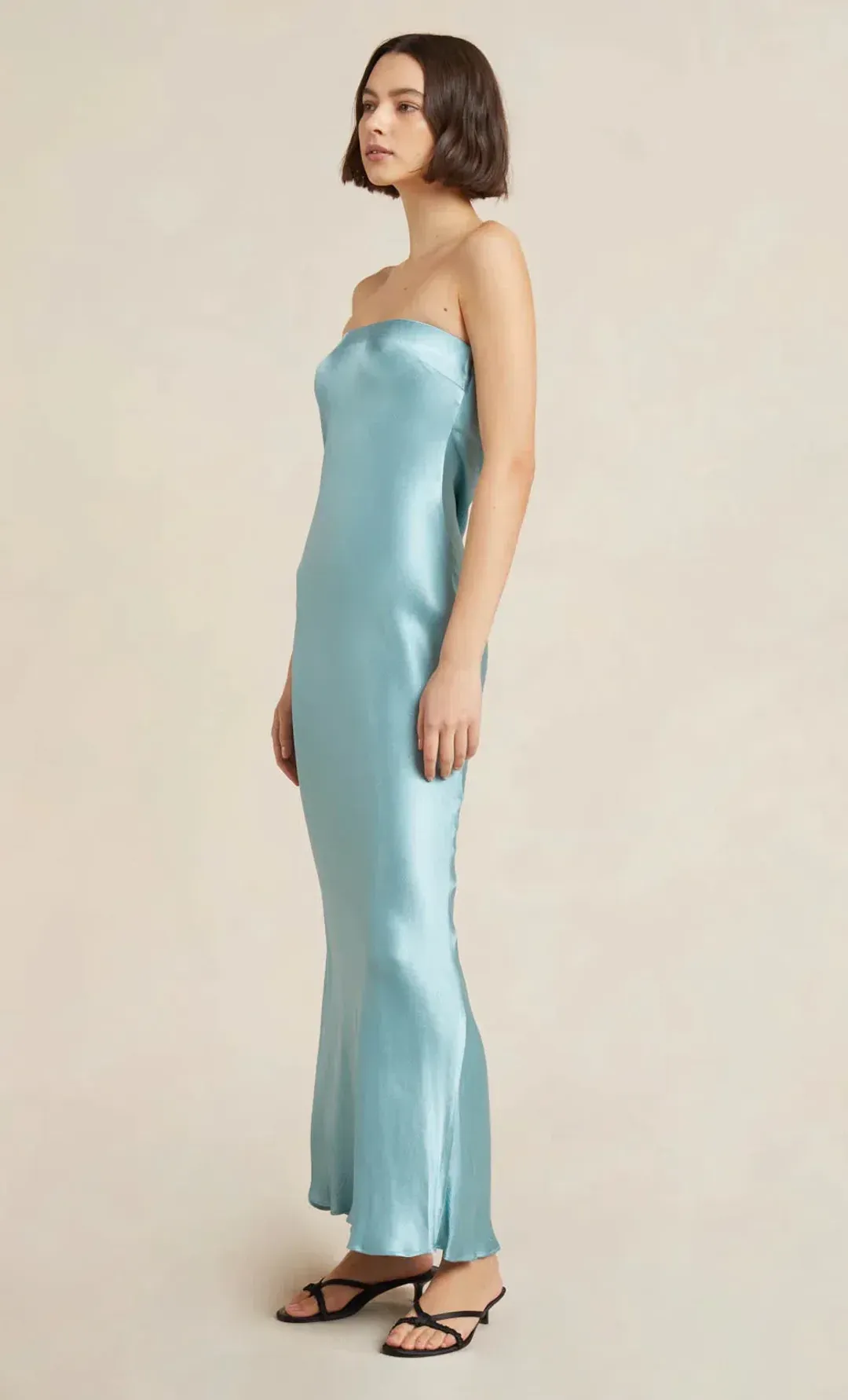 Bec & Bridge Moondance Maxi Dress Sea Spray Size 10 for rent on The Volte - main image