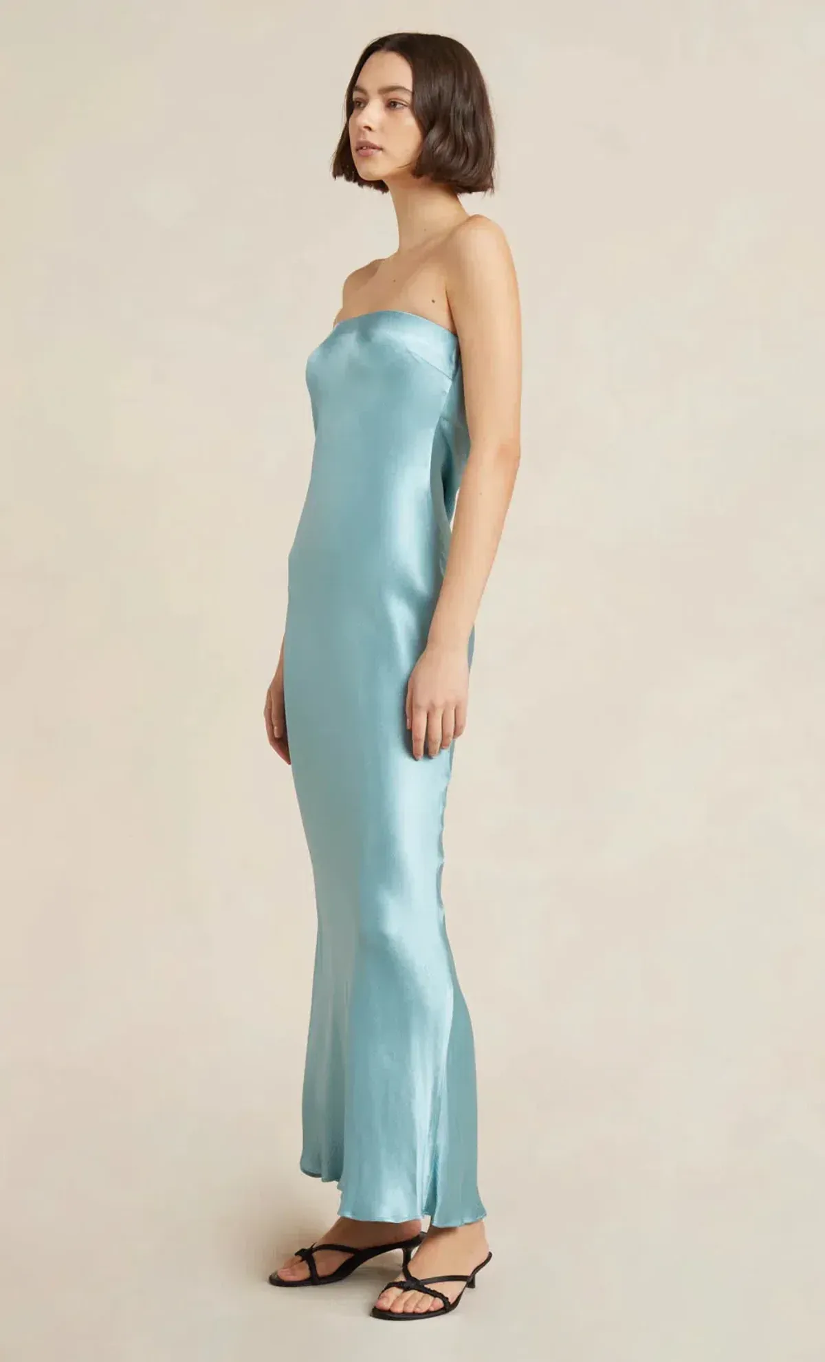 Bec & Bridge Moondance Maxi Dress Sea Spray Size 10 for rent on The Volte - main image