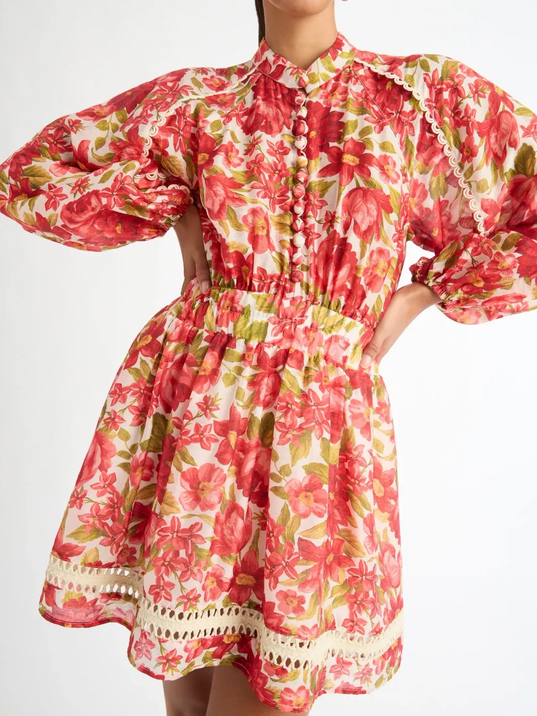 Sheike Quincy Floral Dress Size 10 for rent on The Volte - main image