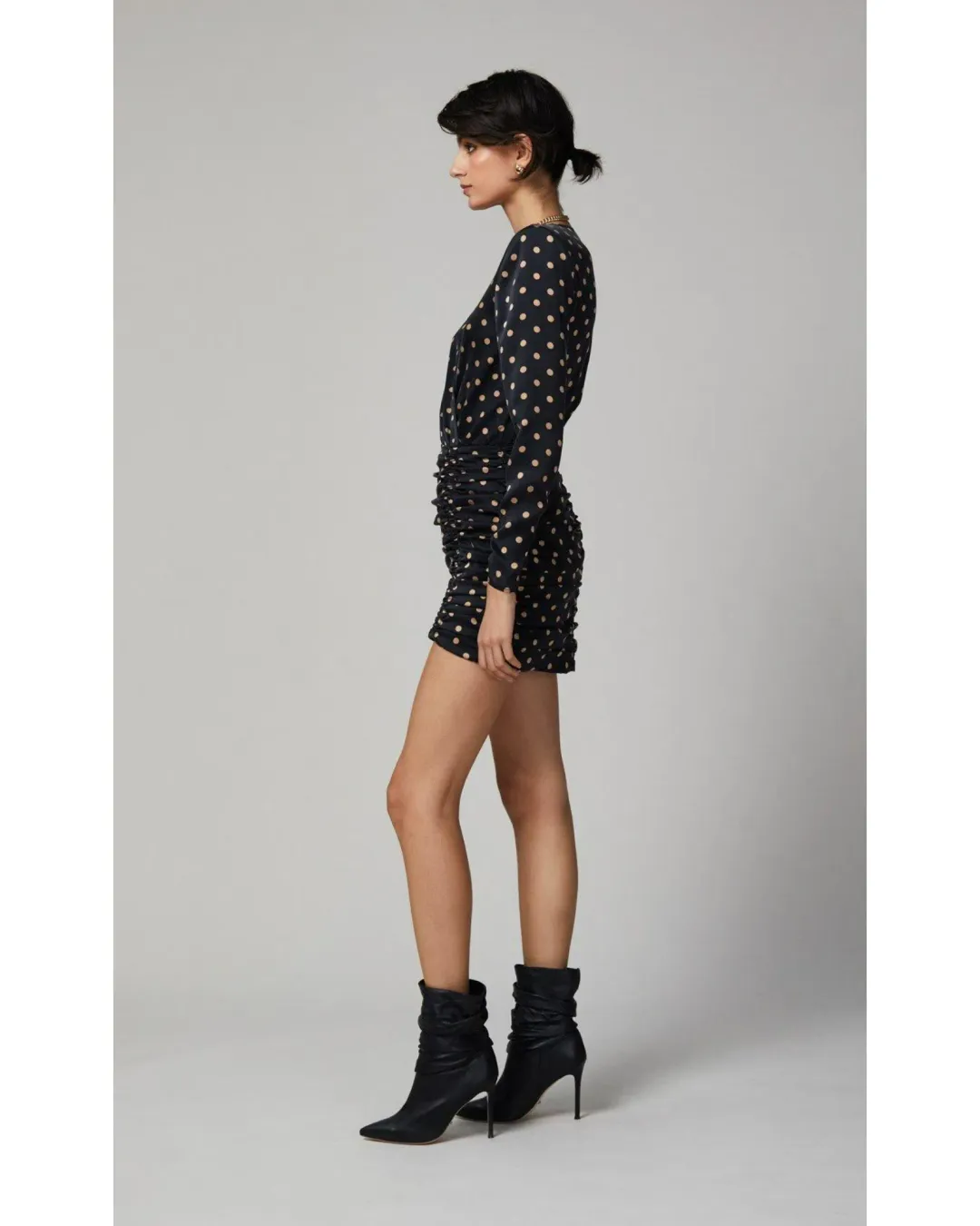 Bec & Bridge Paradis Long Sleeve Mini Dress Black Size AU 10 for rent on The Volte - main image
