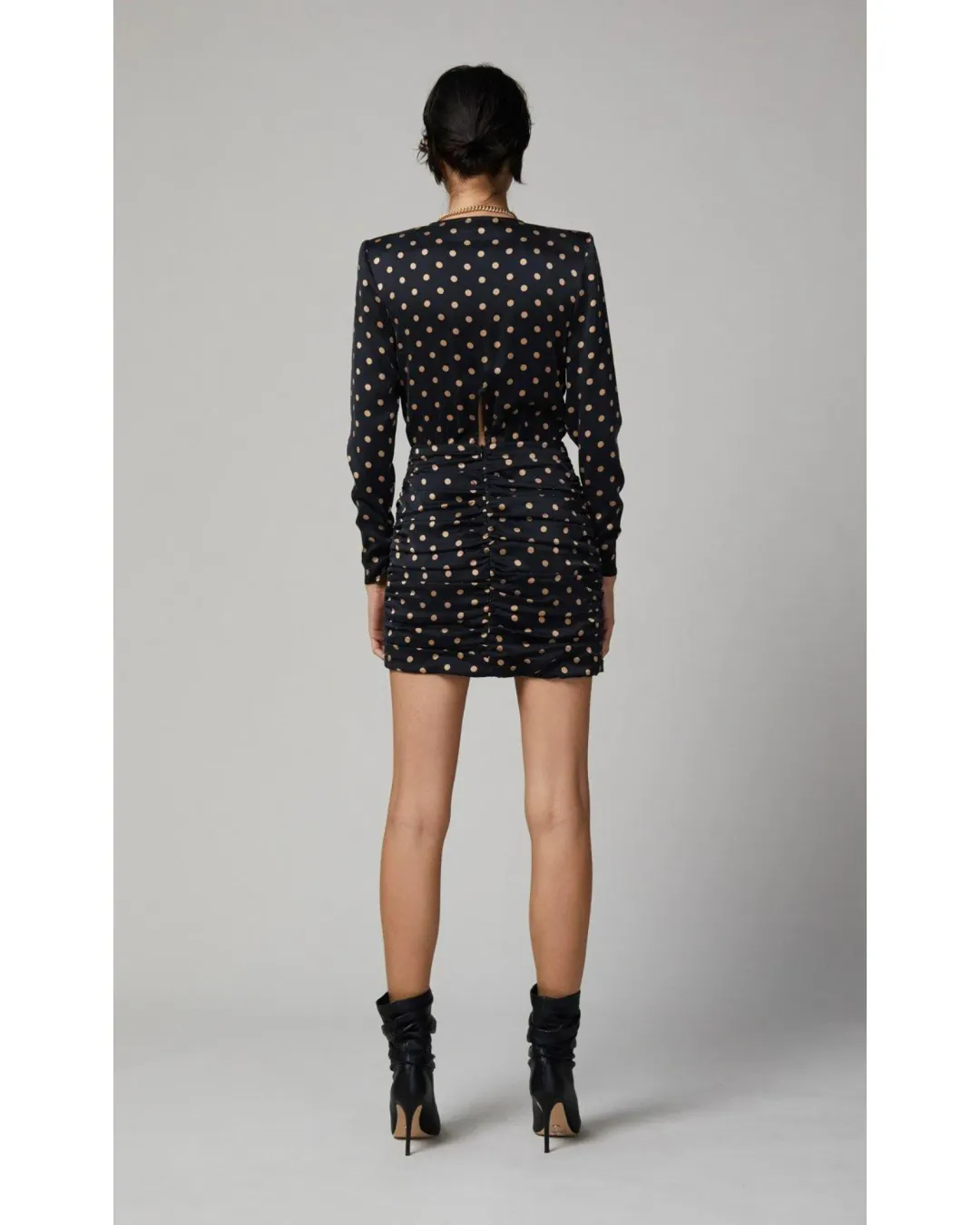 Bec & Bridge Paradis Long Sleeve Mini Dress Black Size AU 10 for rent on The Volte - main image