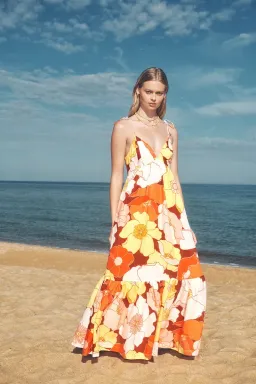 Steele Farida Dress Multi Floral Size Small/ Au 8 for rent on The Volte - image 1