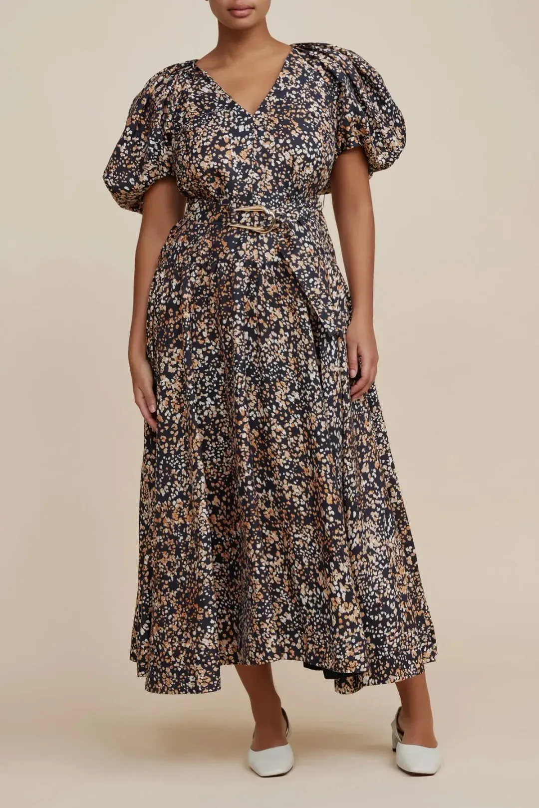 Acler Warner Dress Wild Spot  Size 12  for rent on The Volte - main image